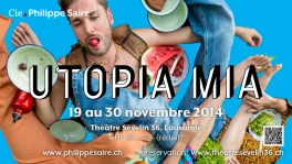 Utopia Mia, annonce pour écrans publicitaires (EPFL)