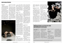 Compagnie Philippe Saire, Black out | dossier de présentation, pp. 8-9