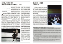 Compagnie Philippe Saire, Utopia Mia | dossier de présentation, pp. 8-9