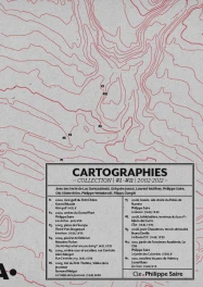 Cartographies | publication, couverture
